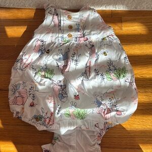 Gymboree Peter Rabbit collection one piece baby girl outfit